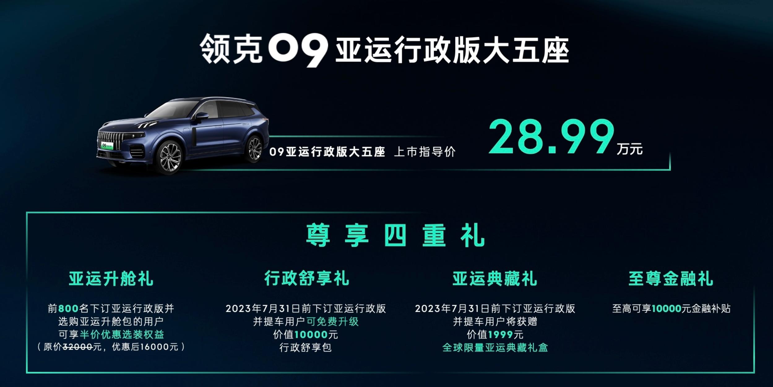 领克09五座版混动油耗,领克09续航一箱能跑多少公里