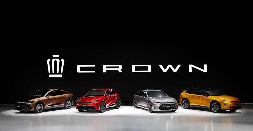 第十六代丰田皇冠全球首发,全新一代丰田皇冠全球首发