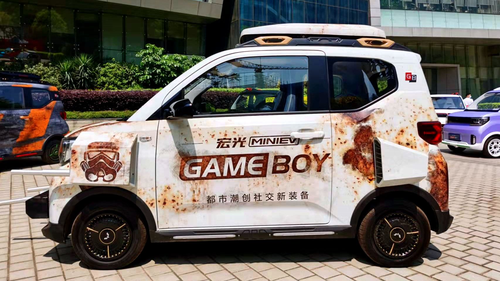 宏光minievgameboy实车,宏光minievgameboy玩咖款落地价