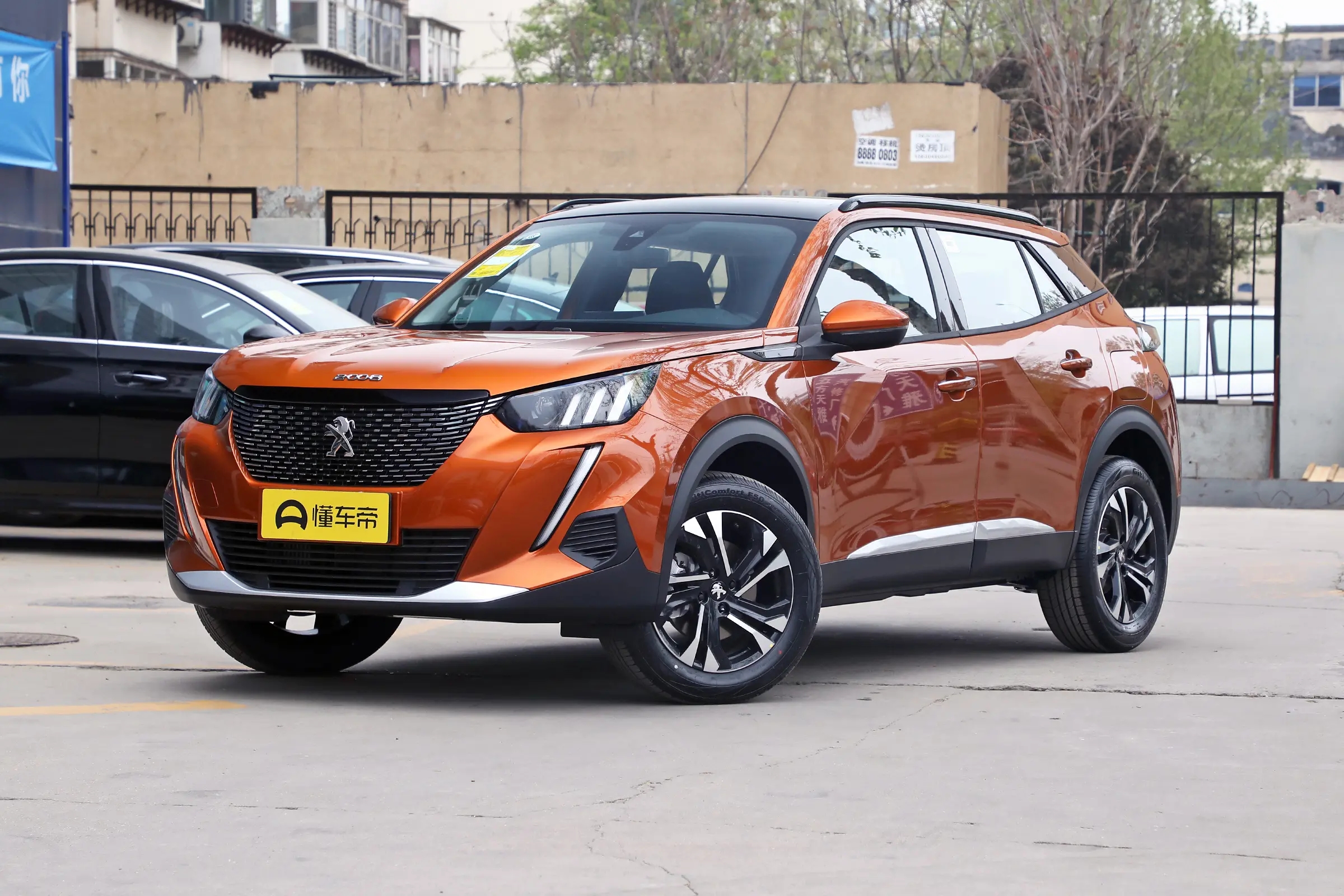 标致2008theone版现车,标致2008theone版安装倒车影像