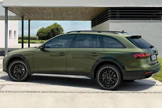 奥迪a4进口旅行版allroad,收车实拍19款奥迪a4