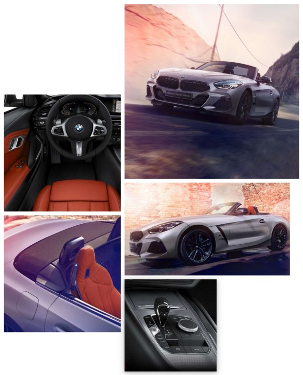 2021款宝马z4黑色敞篷跑车,全新bmwz4敞篷跑车多少钱