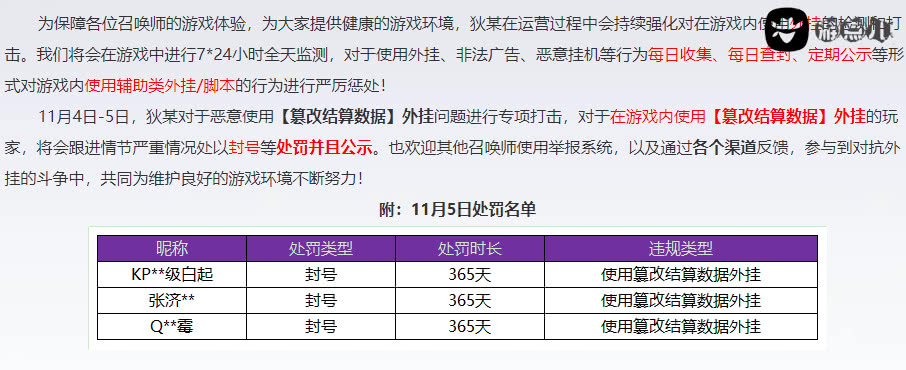 王者荣耀拦截反外挂数据被误封,王者荣耀打击外挂公告