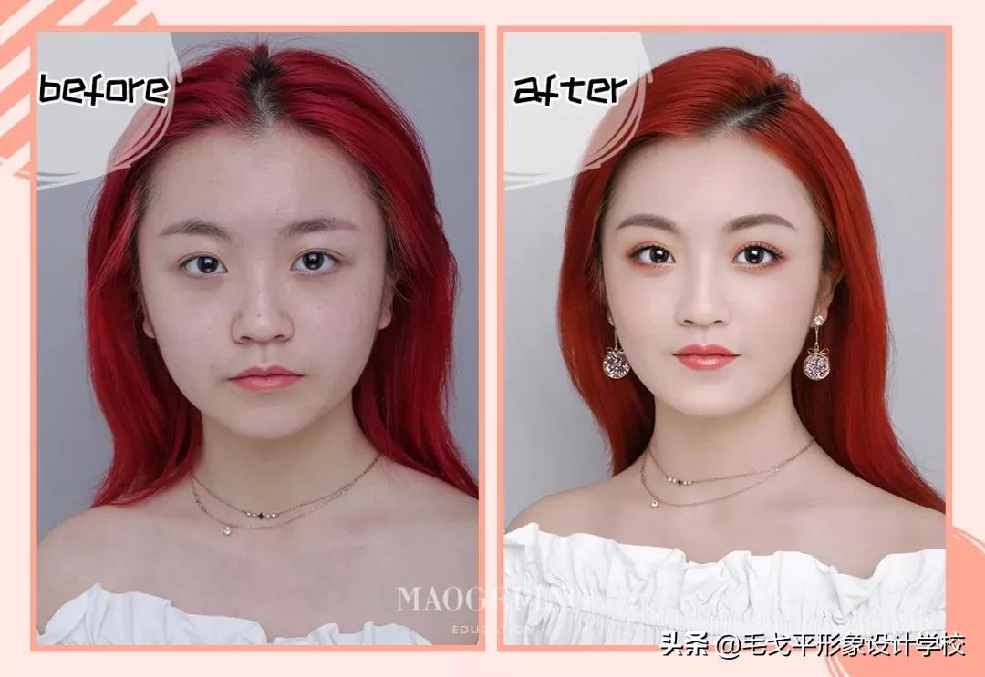 盘点女生化妆前后对比,为什么女生化妆和素颜差别那么大