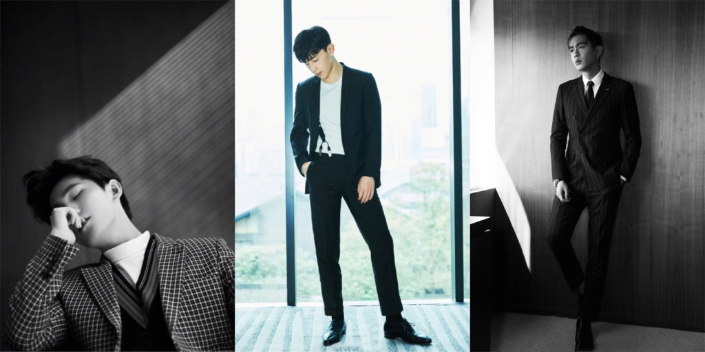 1套西装9种穿法一周搭配不重样,常规款冬西装怎么搭配才好看