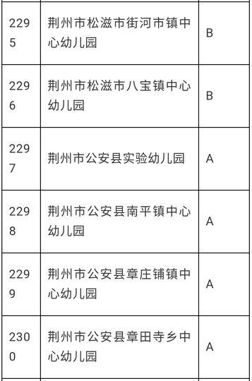 荆州市哪几所幼儿园是最好的,荆州市新增公立幼儿园