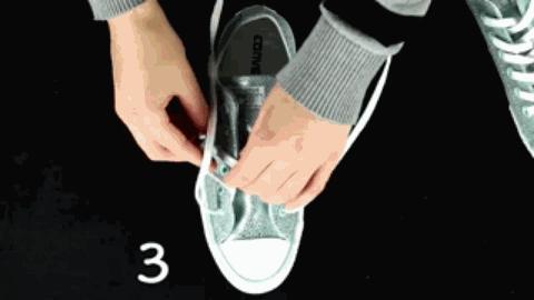 系鞋带怎么可以让鞋带更好看,怎样把鞋带系得很漂亮