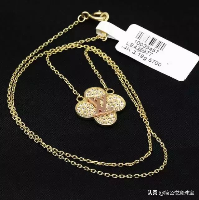 首饰上印的数字代表什么,首饰上的印记