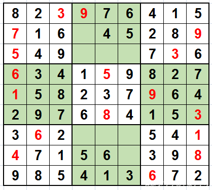 数独九宫格高阶解题技巧,玩转数独之九宫数独初级技巧