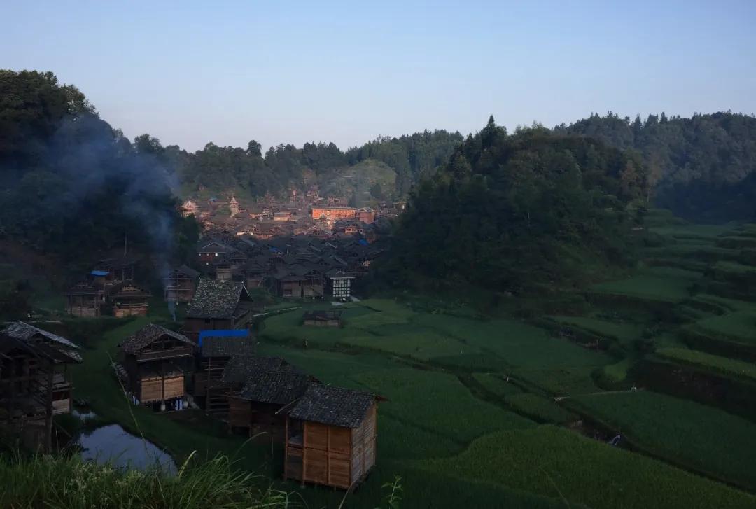 贵州黄岗侗寨优美视频,黄岗侗寨全景视频
