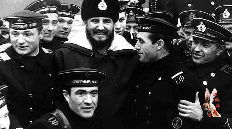 卡斯特罗的精彩瞬间,卡斯特罗和苏联