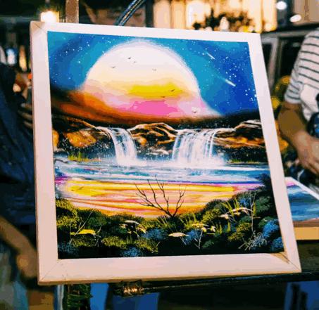 浙江宝藏城市,浙江绍兴夜市美食一条街