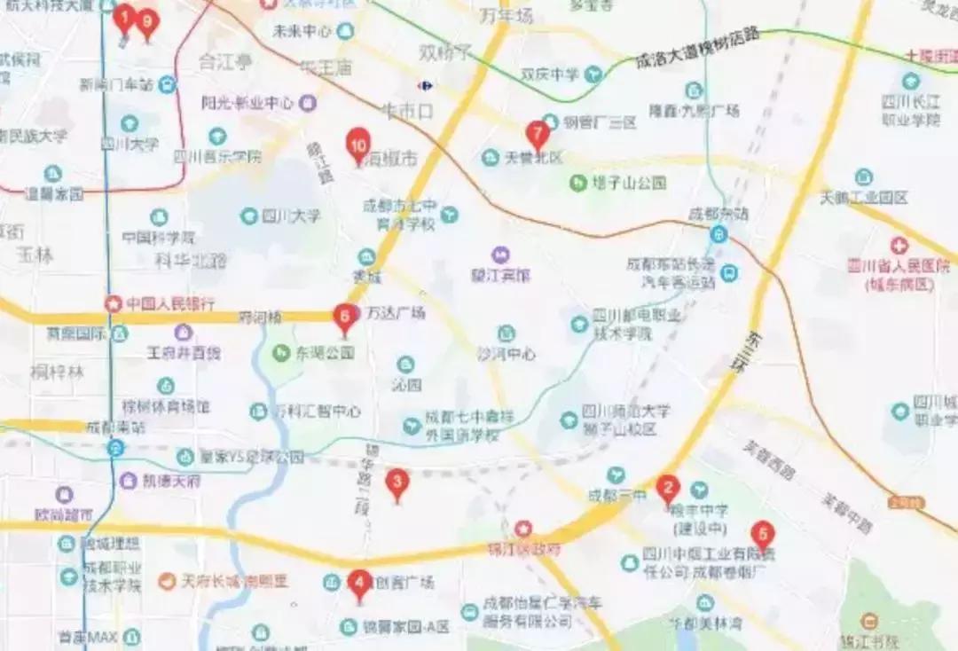 成都五朵金花之盐道街小学,成都棠外小学和盐道街小学