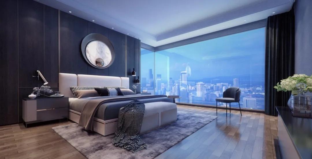 新华维港城二期85平装修,新华维港城跃层户型装修