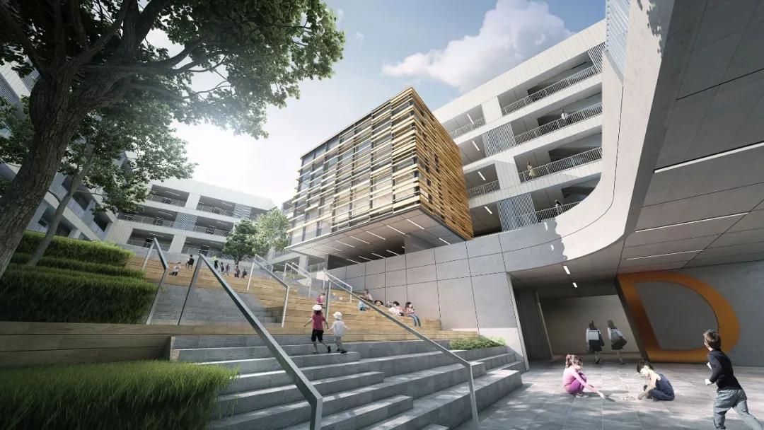 曲街游园·立体公园/深圳坪山锦绣学校|SEED席得设计
