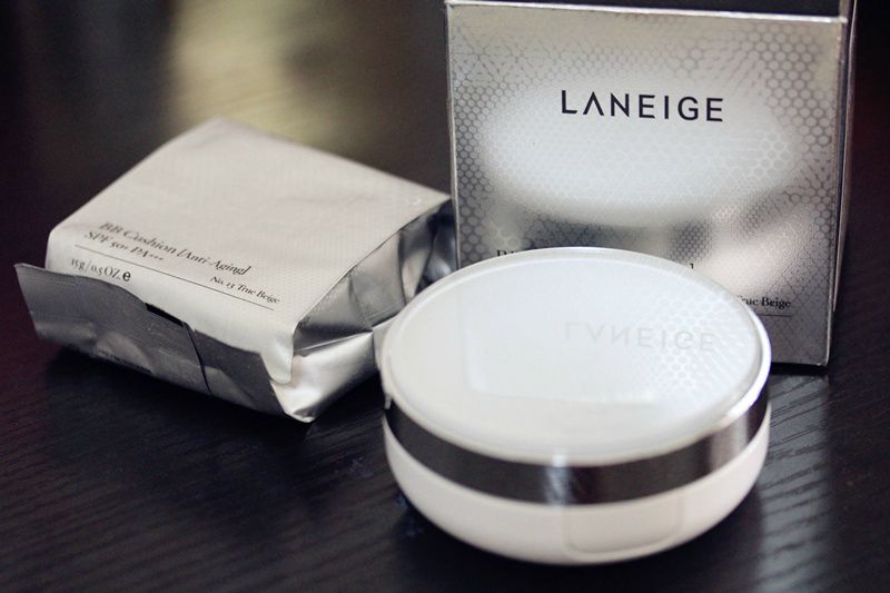 兰芝净透哑光气垫霜测评,兰芝凝润柔光气垫测评