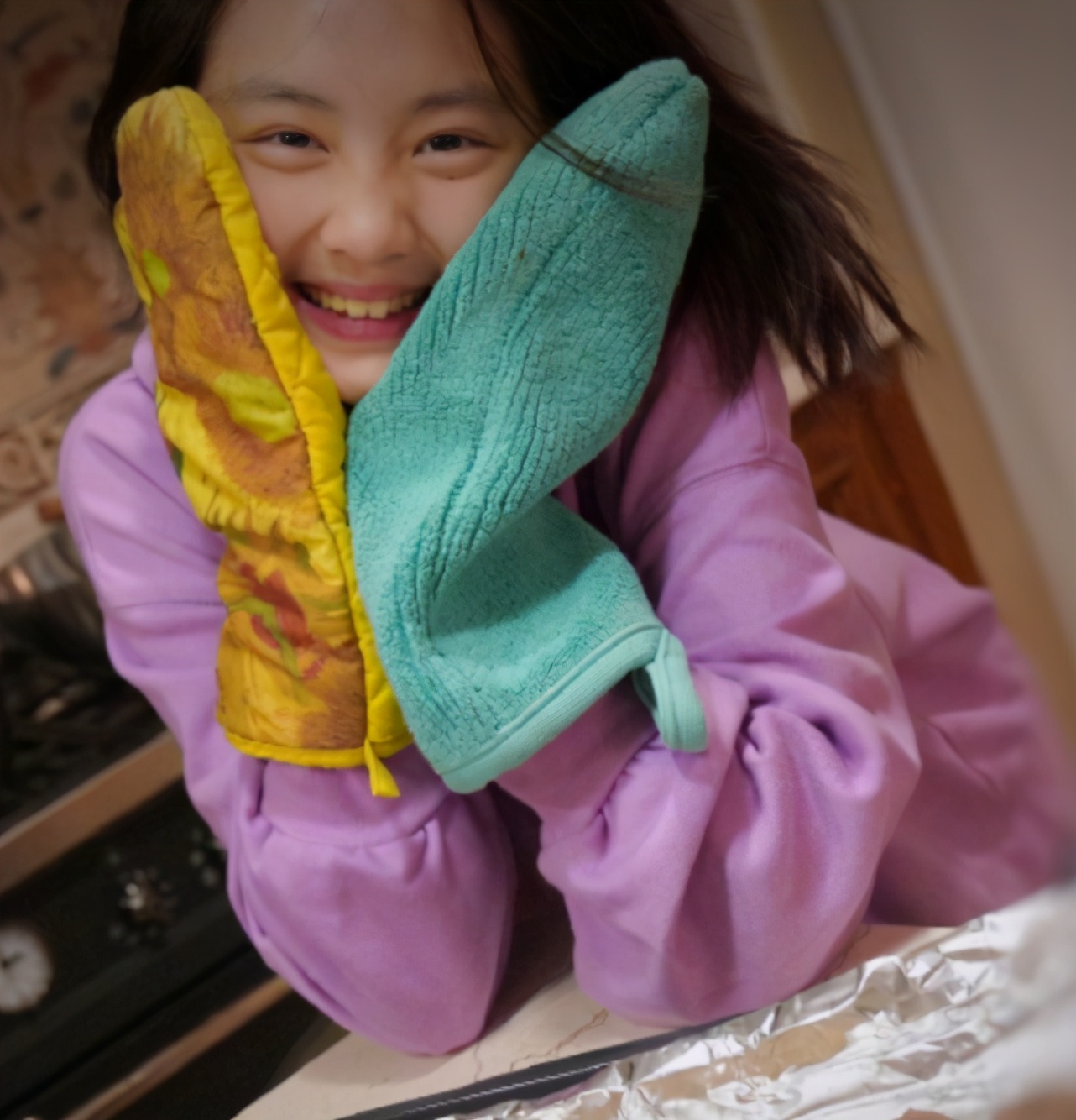 黄磊大女儿多多身高多少,终于等到宝贝长大了