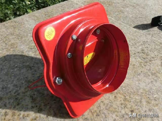 烟道止逆阀如何与烟管安装,烟道止逆阀能不能完全封烟