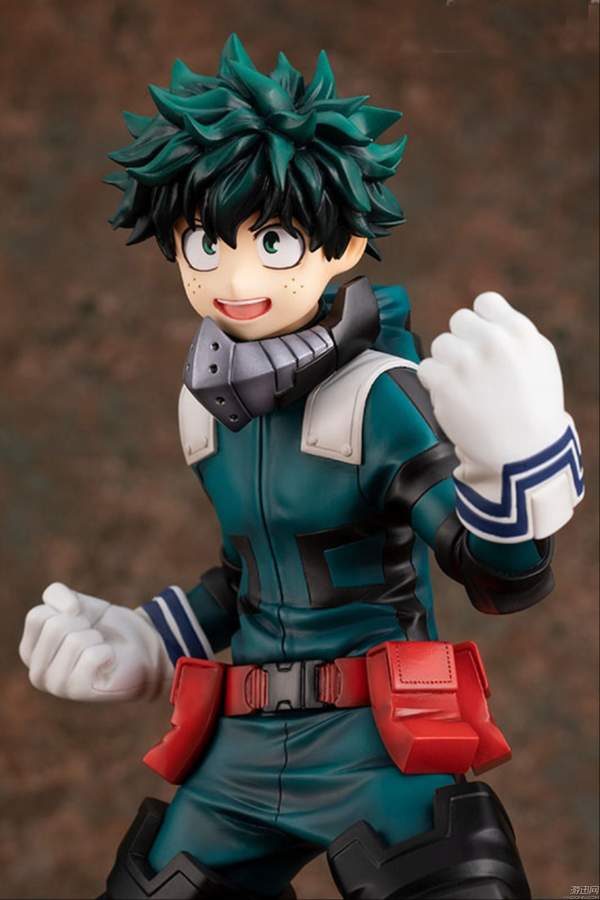 超轻粘土手办绿谷出久,我的英雄学院绿谷手办q版