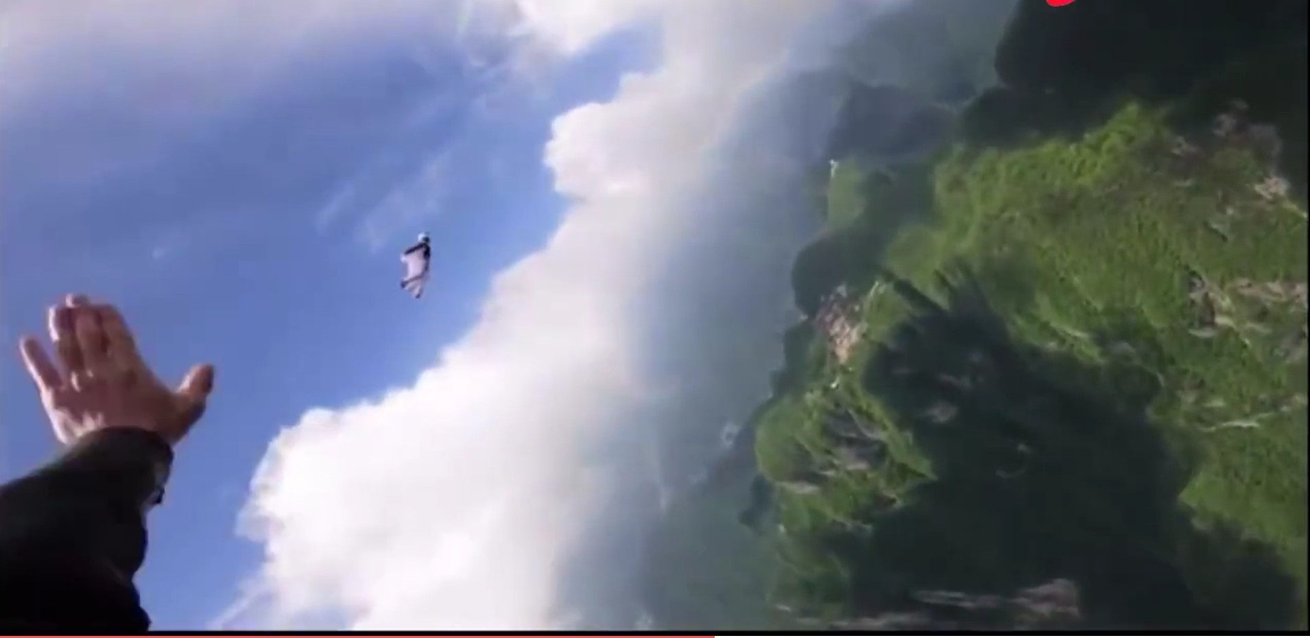 天门山翼装飞行失踪女孩死亡原因,天门山失联翼装飞行女