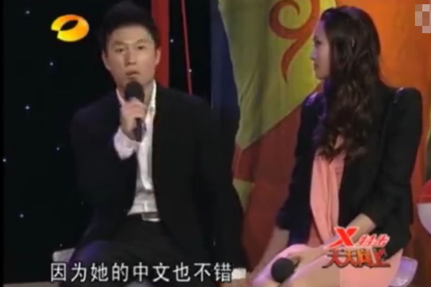 *小鹏李**回应安琪不说中文，网友：以为我们没看过《极速前进》？