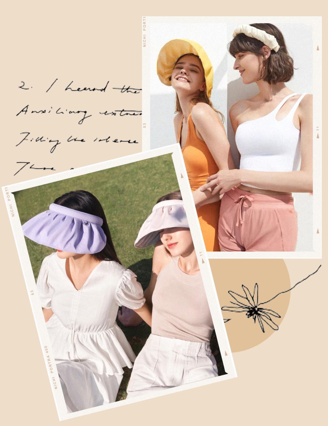 油头帽夏季,适合遮短发油头的帽子