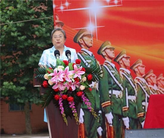 郑州树青医学中等专业学校举行19级新生军训暨准军事化管理动员