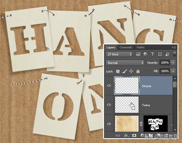 ps制作水晶立体字体,ps文字卡片效果