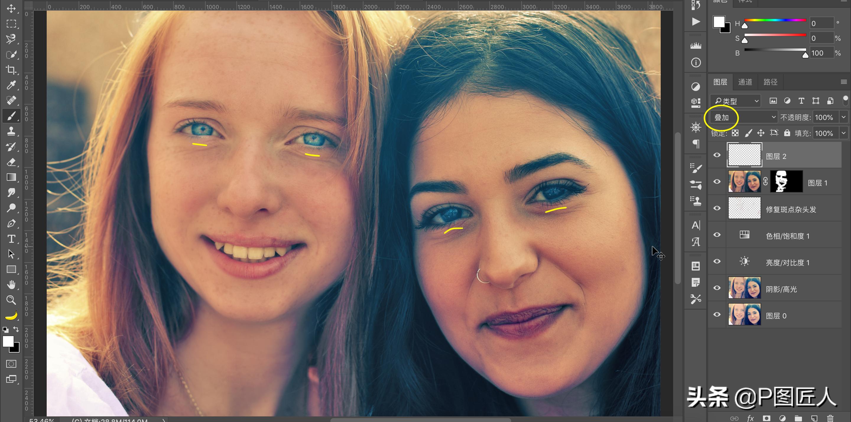 用ps怎样处理图片某一处曝光,ps怎么处理人物图片