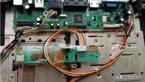 旧笔记本怎么改造成电视,废旧笔记本显示屏改电视