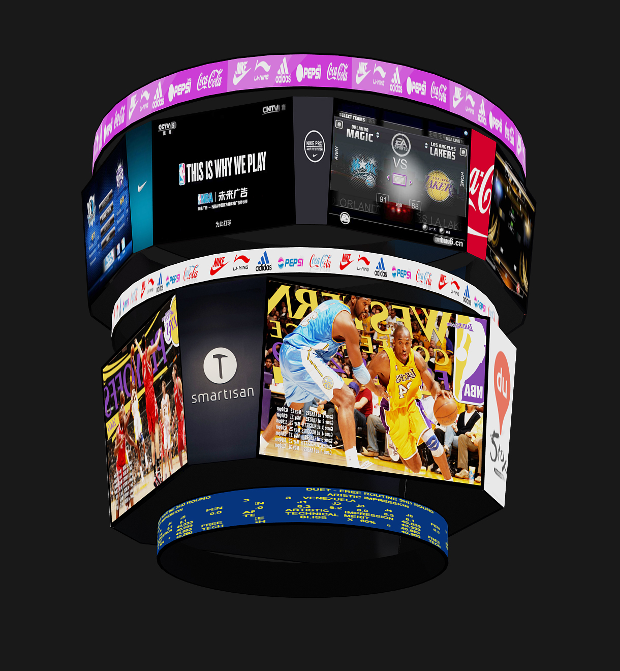 辽篮主场三层看台视角,辽篮北京首钢总决赛