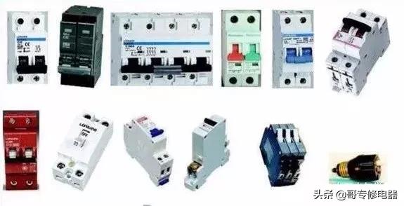 电气元件符号及字母代表的意思,电气元件符号与实物图下载