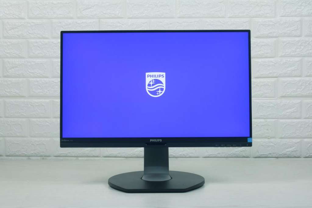 飞利浦显示器开机灰屏不显示logo,飞利浦显示器开机出现蓝屏logo