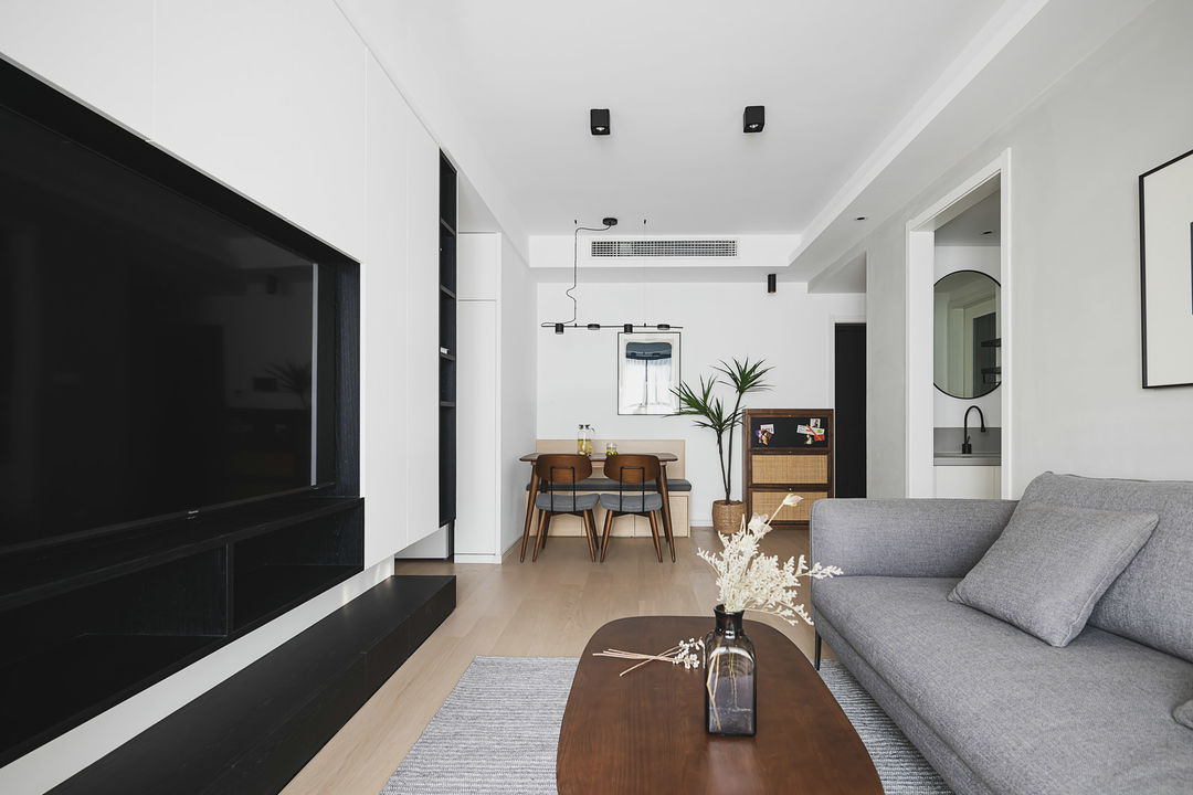 小户型76平方三房一厅,刚需户型三房装修