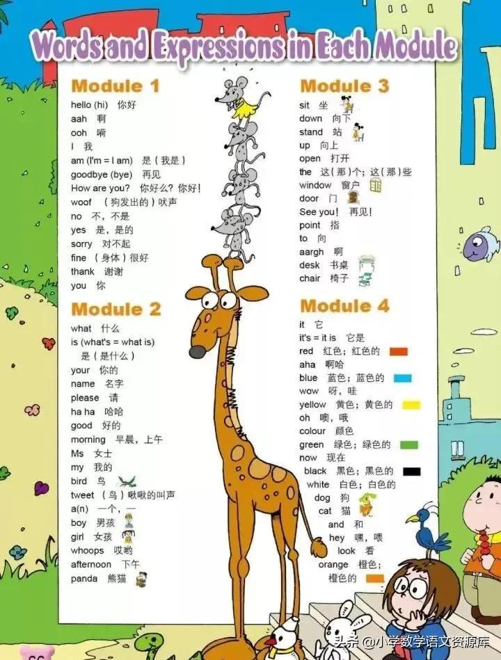 外研版英语（一起））一年级上册电子课本教材，暑假让孩子先学习