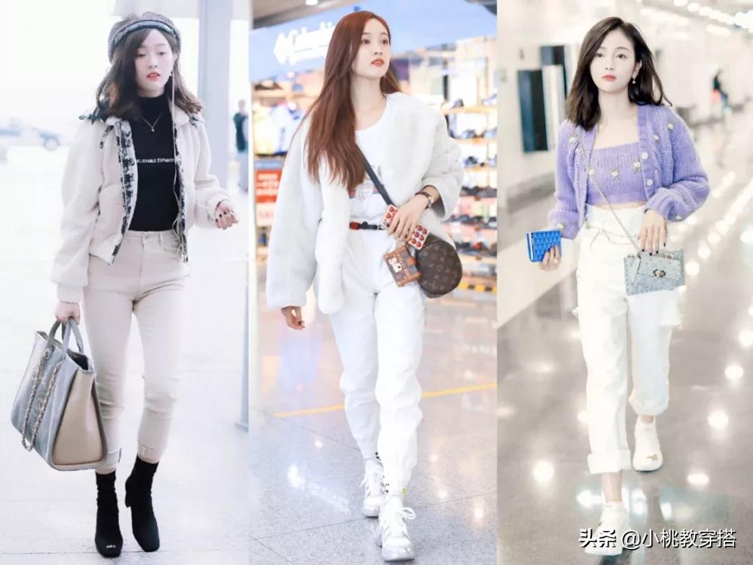 修饰腿型垂感直筒裤,腿粗小个子高腰直筒裤测评