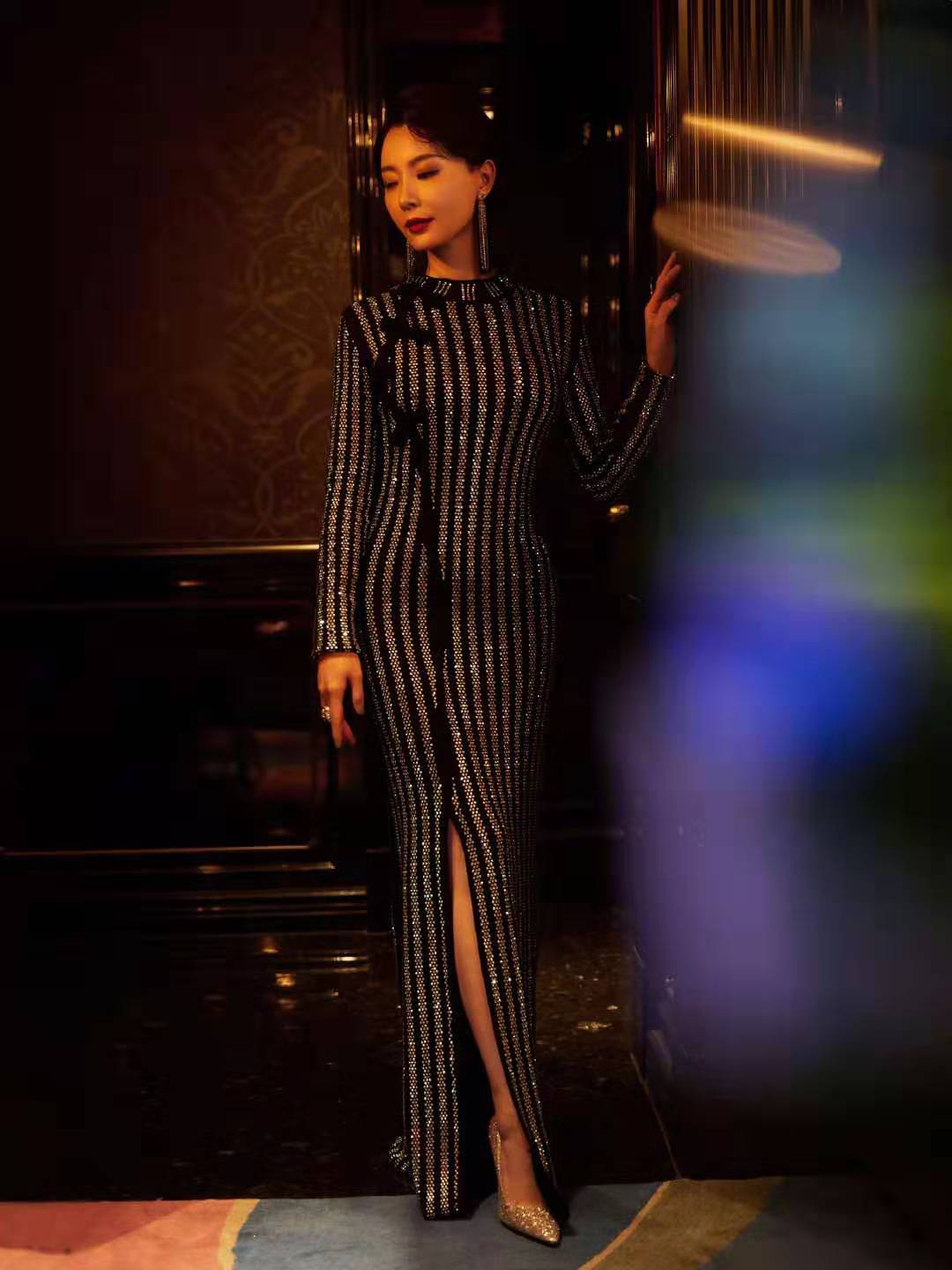 她们穿起旗袍真时髦！刘诗诗娜扎优雅气质倪妮造型美艳难超越