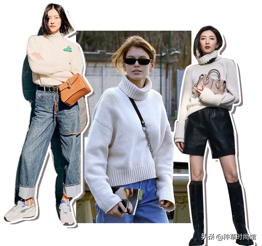 毛衣穿搭法这样穿才是最时髦,毛衣单穿太单调内搭怎么选