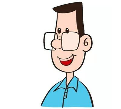 简笔画小头爸爸的头,卡通简笔画爸爸怎么画