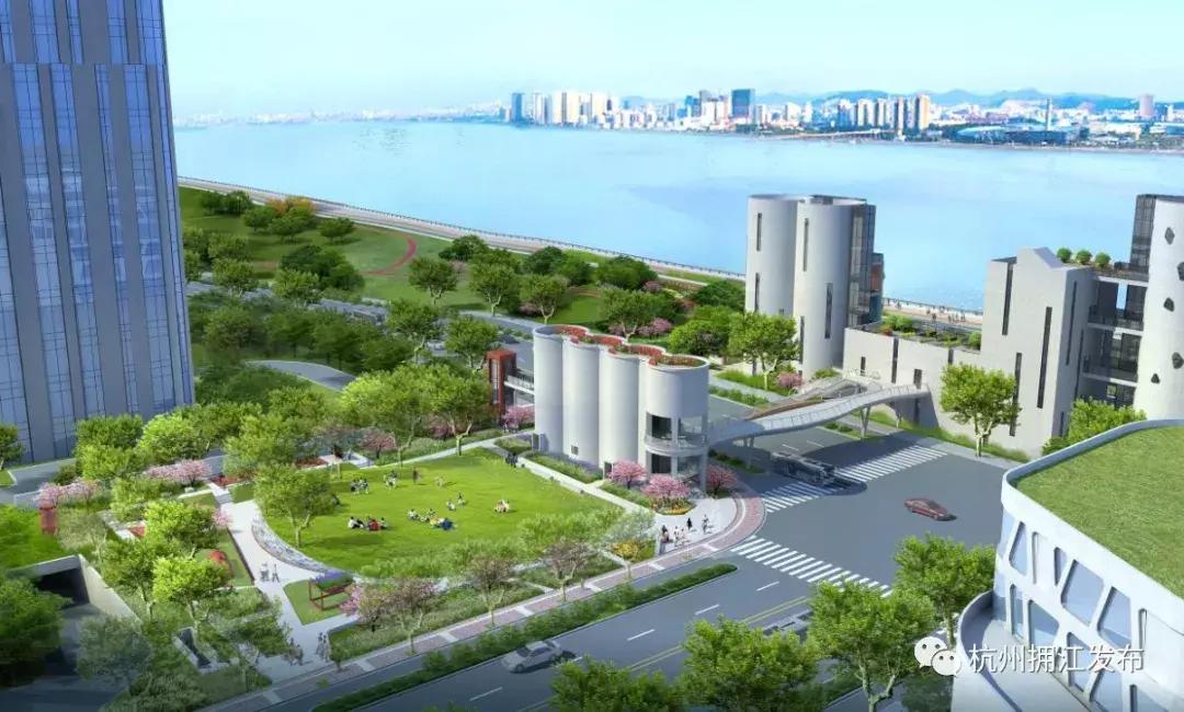 水泥厂大变样！滨江“西大门”的公园，预计下个月开园！