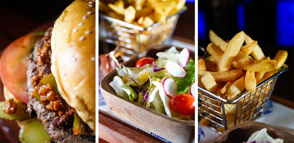 汉堡猪扒推荐,美式猪扒汉堡