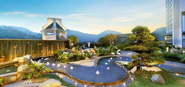 从化碧水湾温泉酒店小木屋价格,从化温泉酒店温泉套餐