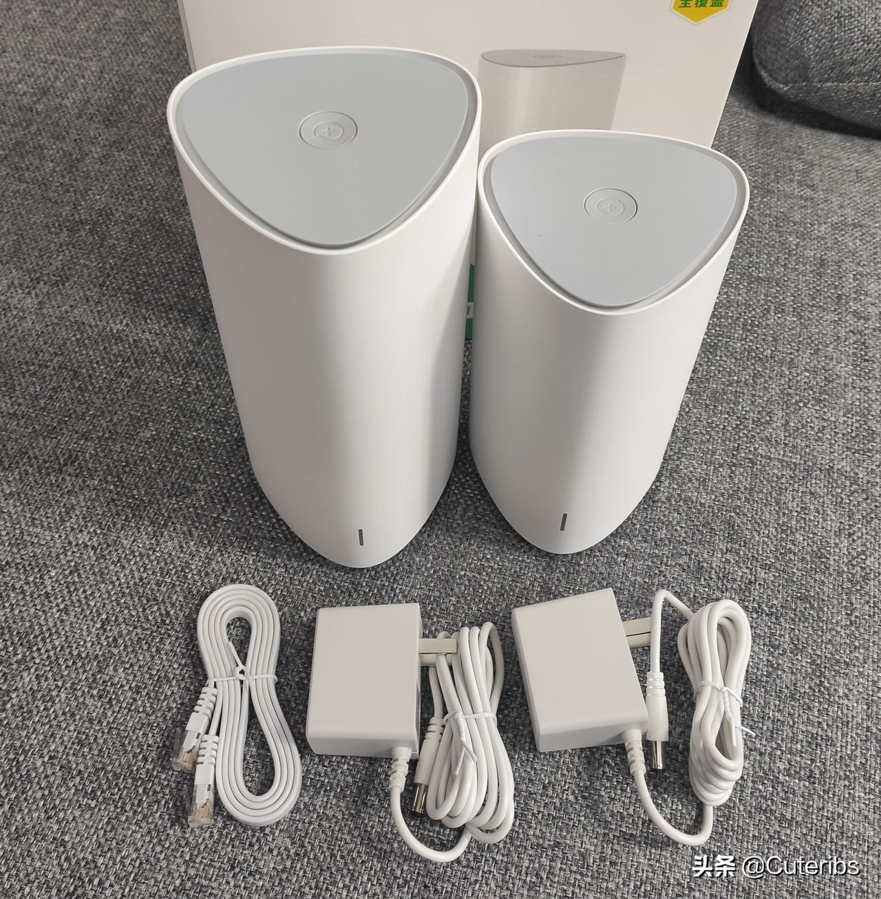 360全屋路由m5开箱体验,360全屋路由m5子母路由器评测