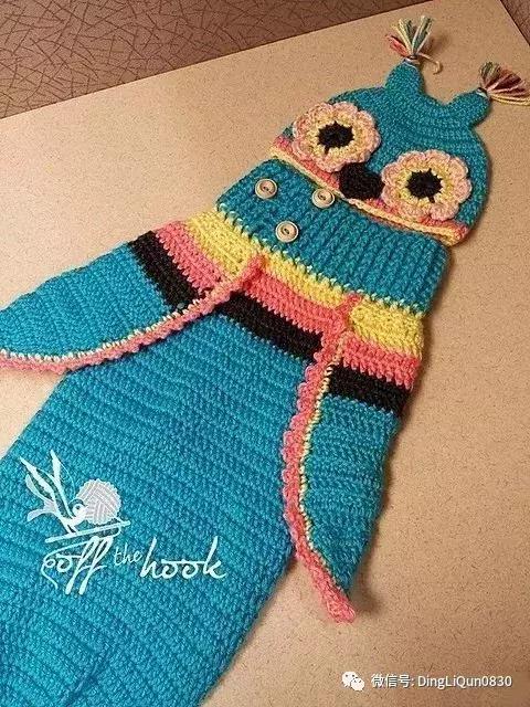 钩织保温杯套包包,钩织睡袋教程