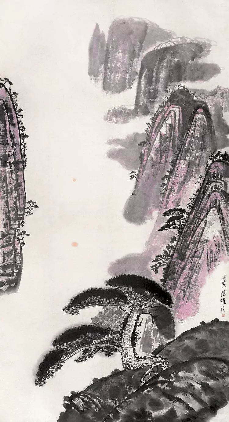 陈良宗山水画作品欣赏,陈家振山水画作品欣赏