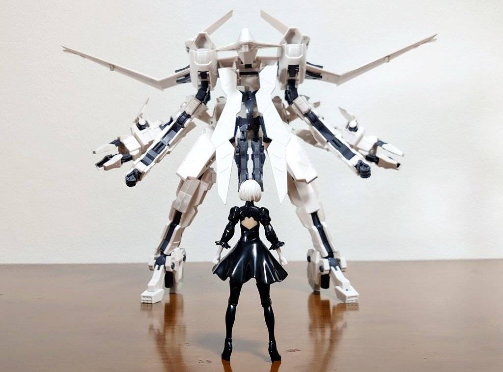 SEx寿屋尼尔机械纪元飞行装寄叶二号B型日玩素组