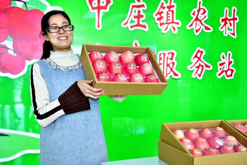 中庄苹果谷,中庄镇苹果