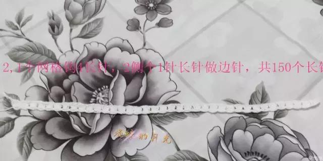 郁金香钩针连衣裙图案图解,钩针编织女士连衣裙视频图解过程