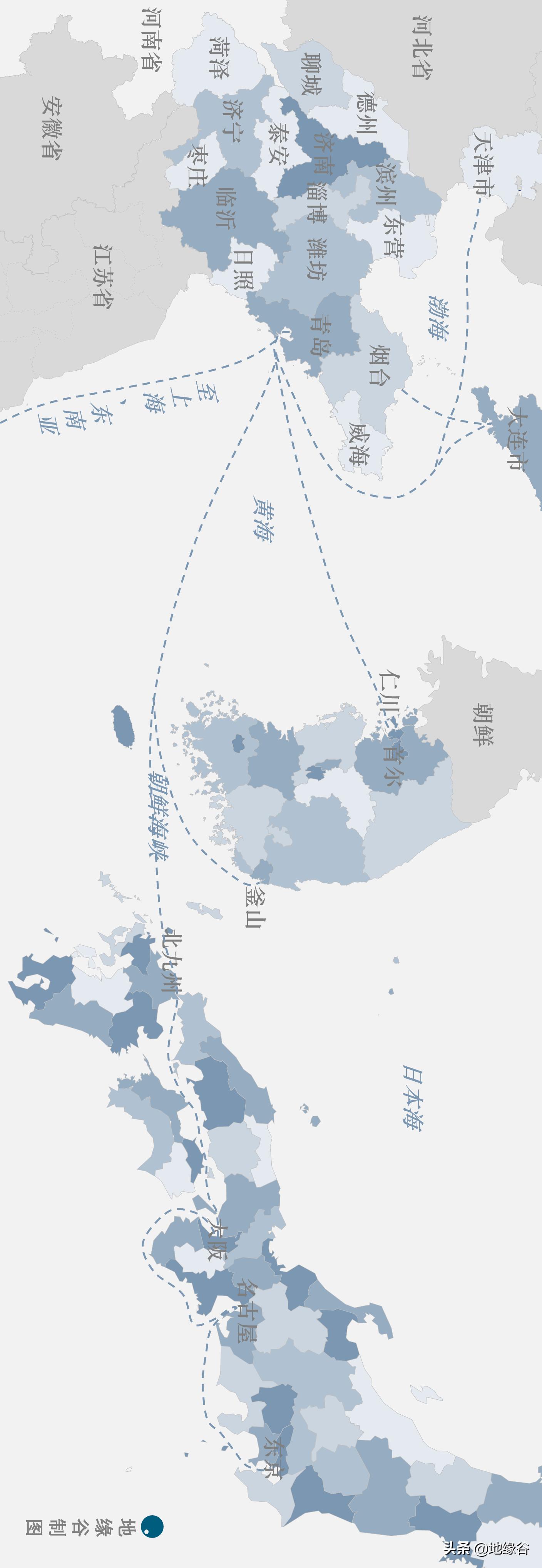 山东和江苏为什么经济差距那么大,山东和广东的经济差距