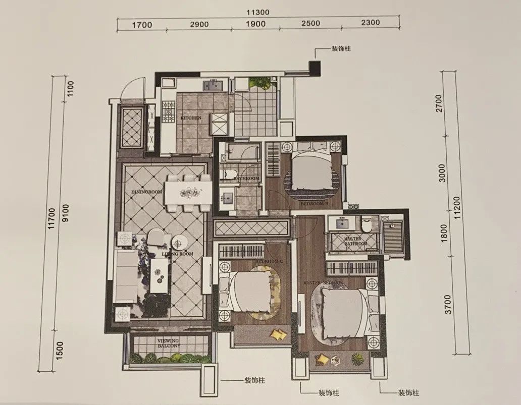 精装单价仅2万，成都主城二环中，普通也可上车